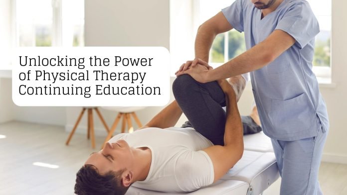 Physical Therapy Continuing Education